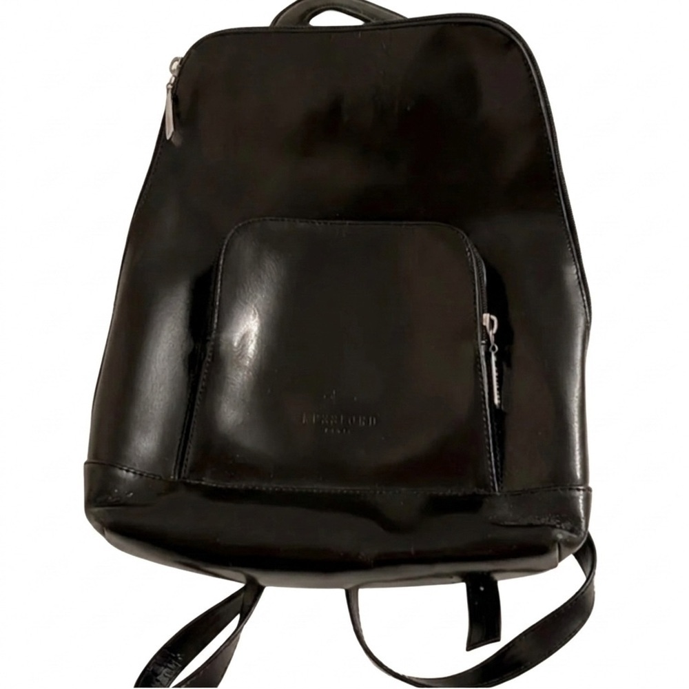 Kesslord Black vintage leather back pack